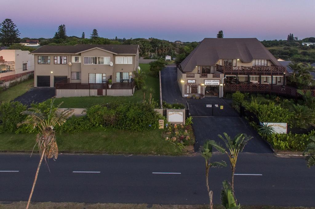Khaya La Manzi Guest Lodge Hibberdene Bagian luar foto
